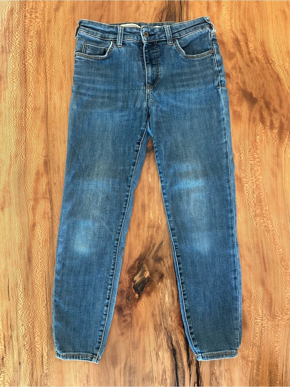Pilcro & The Letterpress High-Rise Denim Leggings Skinny Stretch Jeans | Size:29